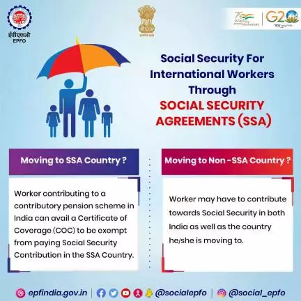 An agreement to ensure continuity of Social Security coverage of International workers…

#SocialSecurity #international #workers #epfowithyou #HumHaiN