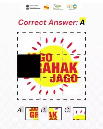 Option (A) is the answer to the earlier quiz 'find the missing box from the options'.

#answertime #scramblegame #jagograhakjago