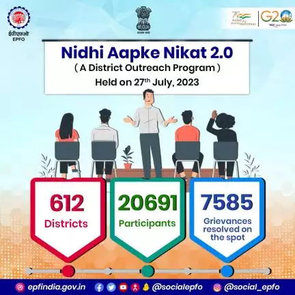 Under the Nidhi Aapke Nikat 2.0, EPFO reaching out to its stakeholders.

#AmritMahotsav #epfowithyou #nidhiaapkenikat #epfo #epf #HumHaiNa #ईपीएफ #Amr