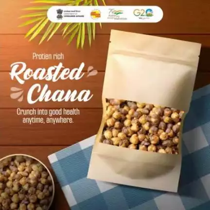 Satisfy your cravings with the delicious and nutritious roasted chana packed with protein and flavour!

#tastygram #tastysnack #snacktime #healthyeating #healthyhabits