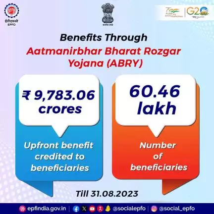 Aatmairbhar Bharat Rozgar Yojana (ABRY) - Providing new #employment opportunities and #SocialSecurity benefits to masses.