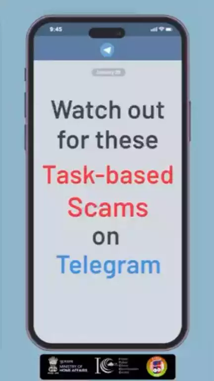 Watch out for these Task-based Investment Scams on #Telegram!
#CyberSafeIndia