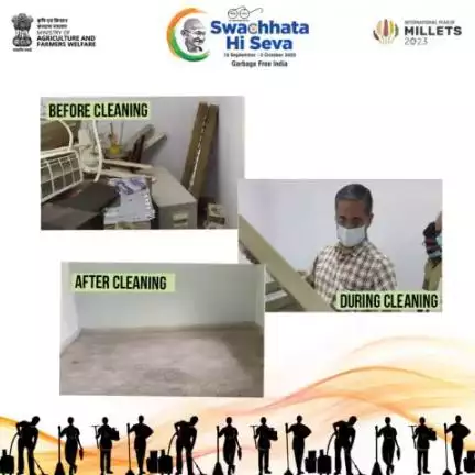 Under the #SwachhtaHiSeva Campaign, the Directorate of Arecanut and Spices Development (DASD), MoA&FW conducted cleanliness drive from 25th September to 27th September 2023.

#agrigoi #SwachhBharat #GarbageFreeIndia