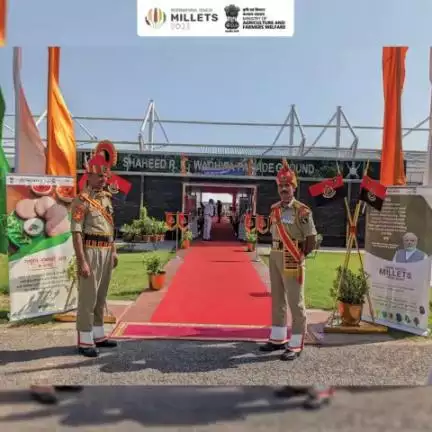 On 6th Oct, DA&FW hosted a 'Millets FPO Exhibition for Central Armed Police Forces (CAPFs) under the Ministry of Home Affairs' at the BSF Camp in Chhawala, New Delhi.
#agrigoi #iym2023 #shreeanna