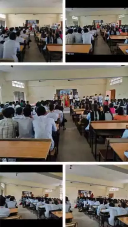 SVEEP Awareness Programme Conducted by Rauf khan (Dt Nodal Officer) at Mother Theresa Engg College, Peddappaly Dt