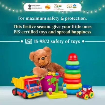 To ensure the safety of your family, make sure to check for BIS certification on toys meant for children up to 14 years of age.

#BIS #BISCertification #Toys #Kids #consumerprotection