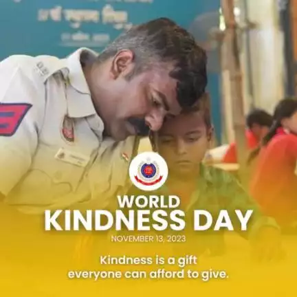 Kindness is a gift everyone can afford to give.

#WorldKindnessDay
#DelhiPoliceCares