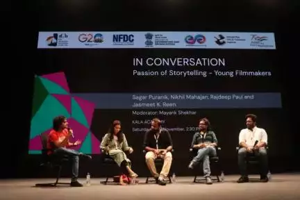 ‘In Conversation’ on Passion of Storytelling; young Filmmakers deliberate on the challenges at #IFFI 54

Filmmakers have greater freedom in crafting content today: Sagar Puranik