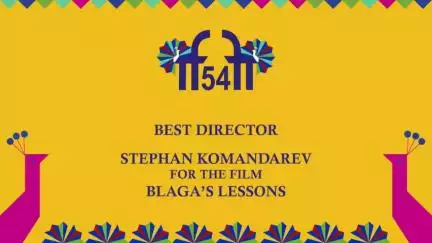 📢🏆  Bulgarian Film Director Stephan Komandarev bagged the prestigious 'Best Director' award at #IFFI54!