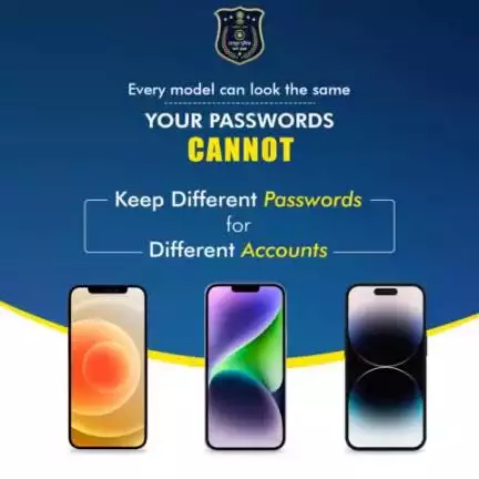 'Think Different' Passwords 🤔

#JaipurPolice #ThinkDifferentPasswords #CyberSafety
#cyberjagrookta #StayAlertStaySafe