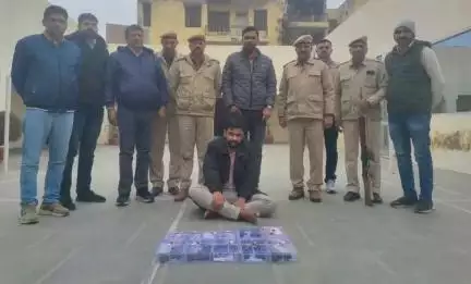#जिला_विशेष_टीम_श्रीगंगानगर की कार्यवाही।
06 अवैध पिस्तौल मय 84 जिन्दा कारतूस सहित 01 आरोपी उम्मेद कुमार को गिरफ्तार किया।
