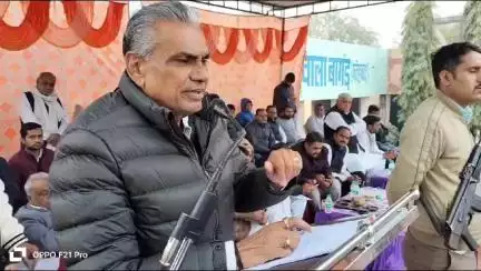 गांव जांडवाला बागड़ में आयोजित विकसित भारत संकल्प यात्रा - जनसंवाद कार्यक्रम को विधायक श्री दुड़ाराम ने किया सम्बोधित