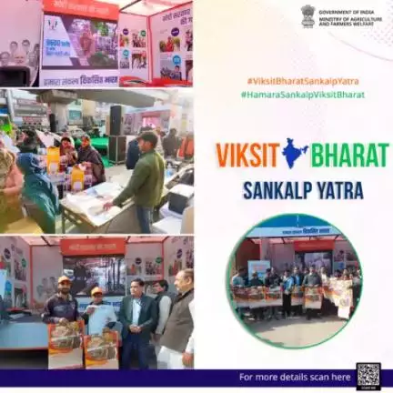 #ViksitBharatSankalpYatra embarked on a journey to spread awareness about the flagship schemes of the govt. Yatra IEC van reached various parts of Delhi wherein people enthusiastically participated & enrolled under different schemes.