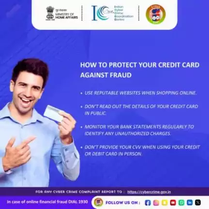 "Stay vigilant: Safeguard your credit card against fraudsters with essential tips."
#Cybercrime #Cybersecurity#Awareness