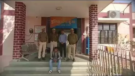 #कार्यवाही थाना कुंआ करीब 11 माह से फरार 02 हजार का रुपए इनामी अपराधी गिरफ्तार।