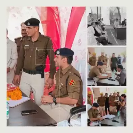 श्री जय यादव #IPS पुलिस अधीक्षक चूरू द्वारा पुलिस थाना रतनगढ़ पर जनसहभागिता मीटिंग का किया गया आयोजन।